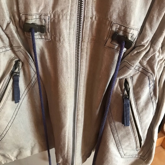 Linen jacket size ml as new - Picture 3 of 4